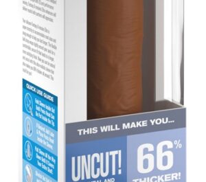 Fantasy X-Tensions Elite FXTE Uncut Enhancer Manșon pentru Penis cu Inel, Silicon