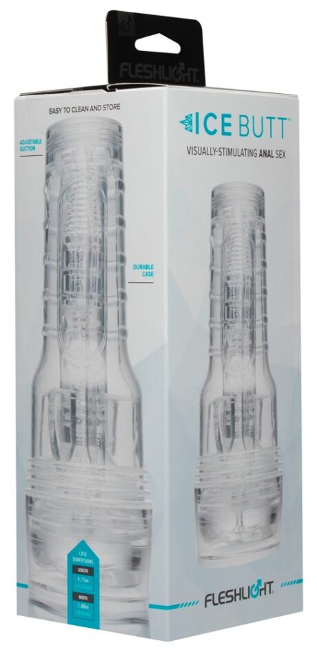 Manșon pentru Masturbare Fleshlight Ice Butt Crystal Transparent