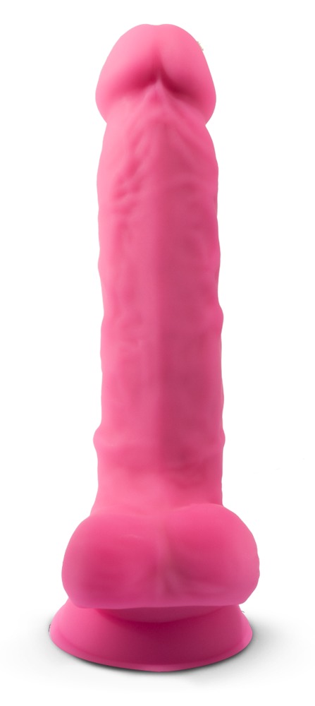 SilexD Model 7 Glow in the Dark Dildo Realist din Silicon cu Ventuză - imagine 4