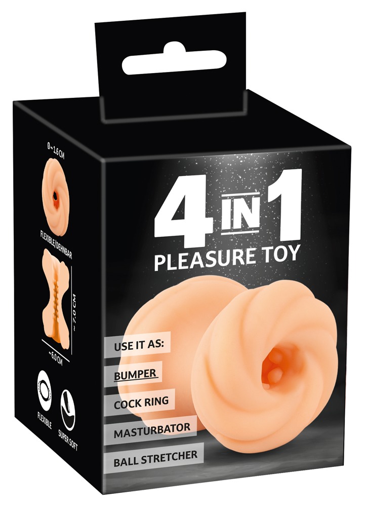 You2Toys 4in1 Pleasure Toy Inel Manșon și Ball Stretcher