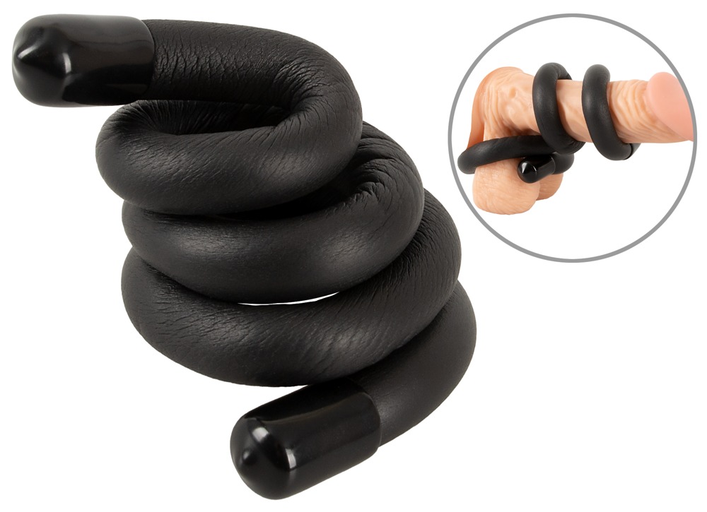 Bad Kitty Inel Modelabil pentru Penis și Testicule 54 cm - imagine 2