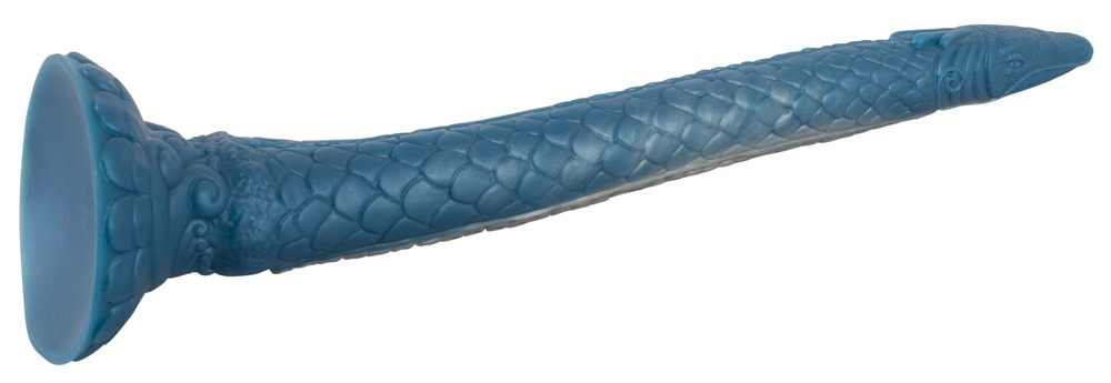 Super Lung Monster Dildo Eel of Ecstasy Beasty Cocks 46 cm cu Ventuză - imagine 6