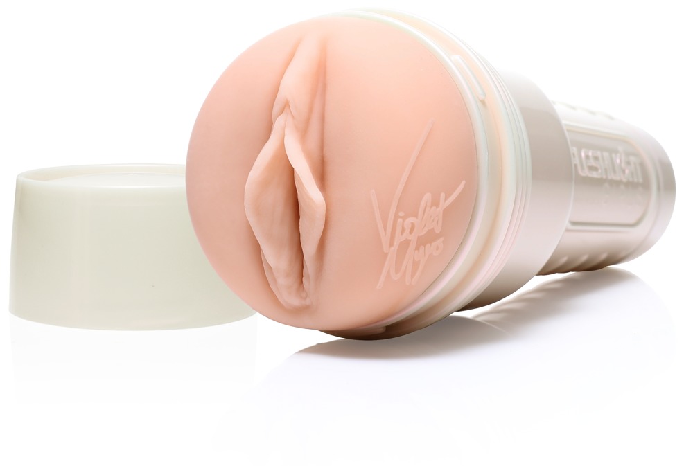 Fleshlight Violet Myers Waifu Masturbator cu Textură Intensă și SuperSkin - imagine 2