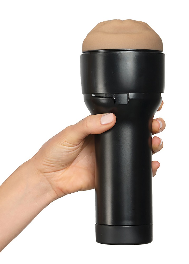 Kiiroo FeelVictoria June Mouth Masturbator cu Textură Realistă și TPE - imagine 4