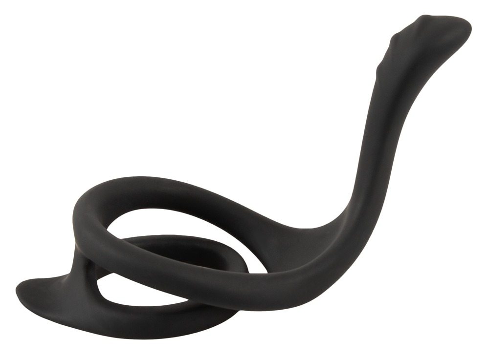 Erecto Cock & Ball Inel pentru Penis și Testicule cu Stimulator Perineal - imagine 5