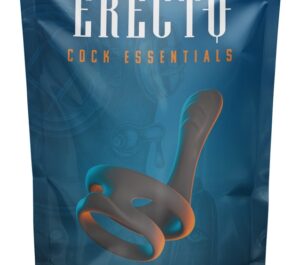 Erecto Cock & Ball Inel pentru Penis și Testicule cu Stimulator Perineal