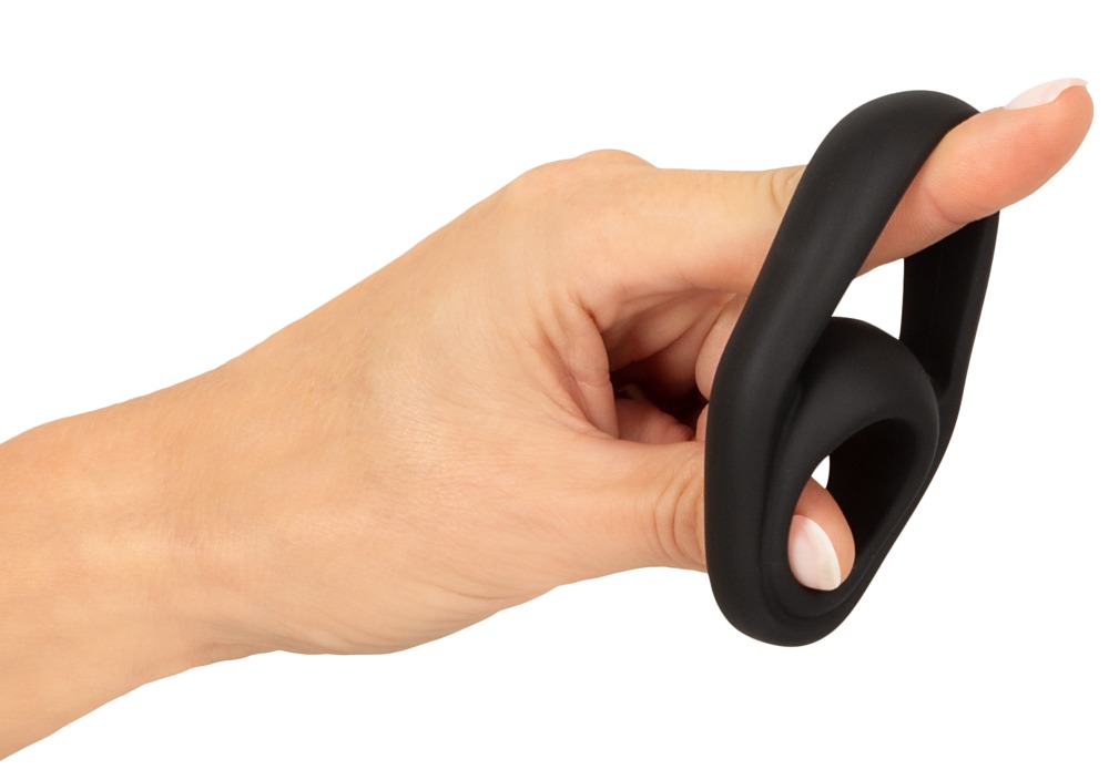 Erecto Cock & Ball Ring 2 Inel pentru Penis și Testicule cu Stimulator - imagine 5