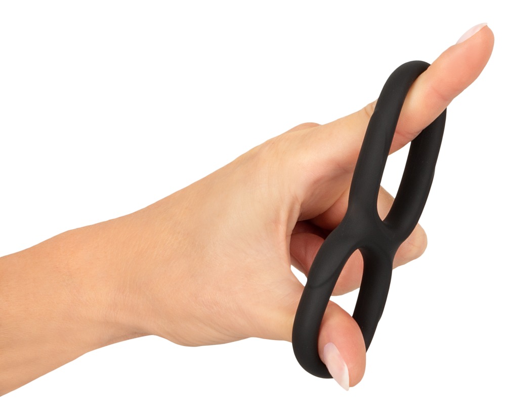 Erecto Double Cock Ring Inel Dublu pentru Penis și Testicule - imagine 5