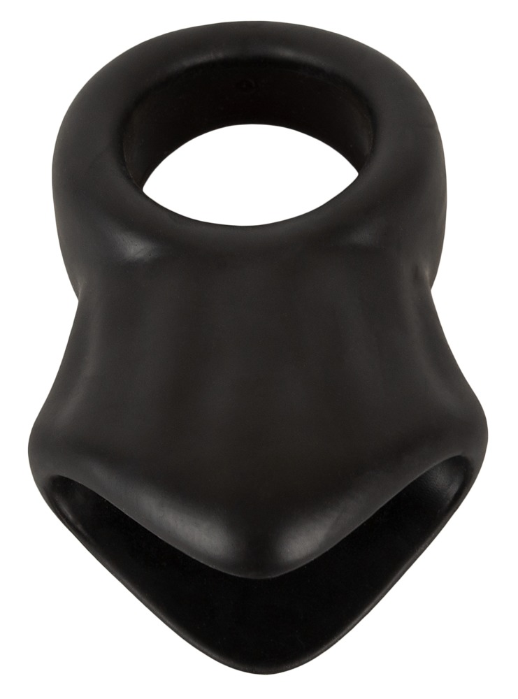Erecto Inel pentru Penis cu Ball Stretcher din Silicon Flexibil - imagine 2