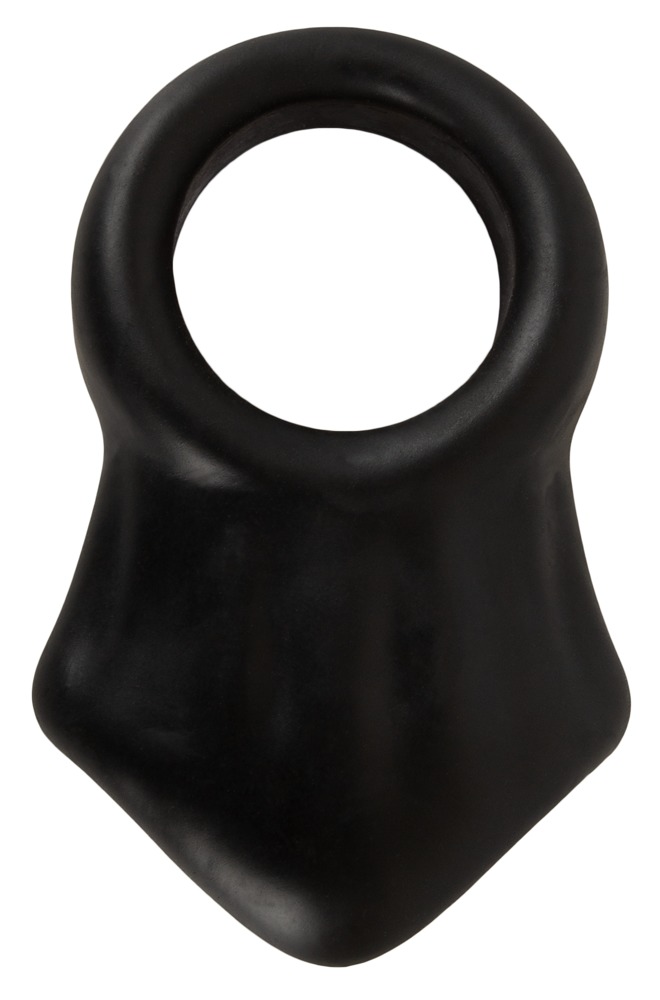 Erecto Inel pentru Penis cu Ball Stretcher din Silicon Flexibil - imagine 5