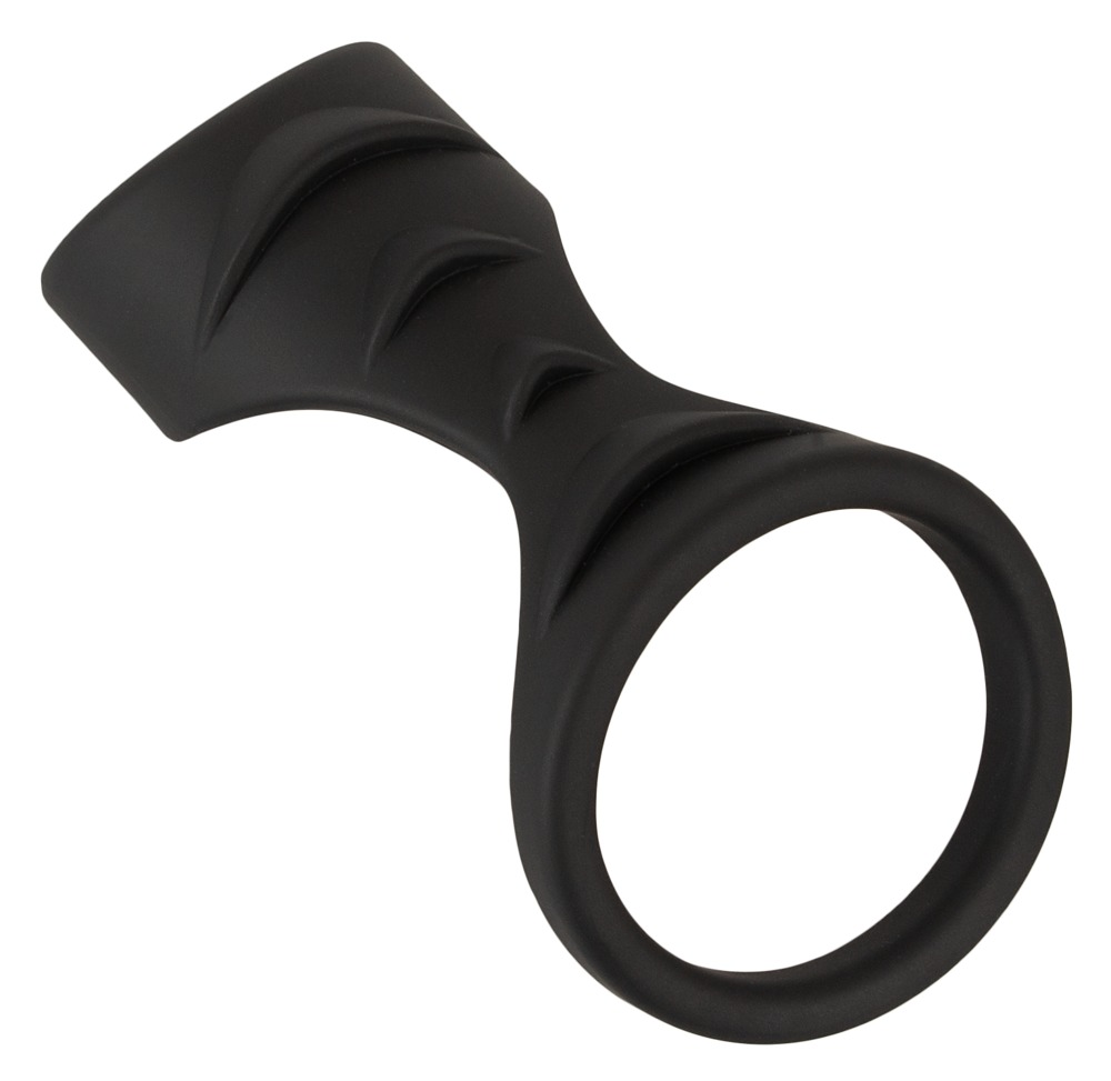 Erecto Cock Manșon pentru Penis cu Inel pentru Testicule din Silicon - imagine 4