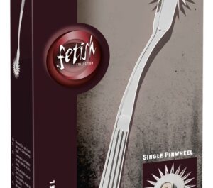Fetish Collection Single Pinwheel Argintiu cu Țepi din Oțel