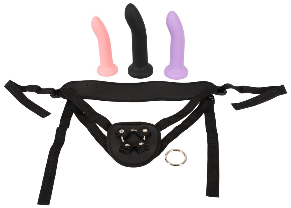 Your Strap-on Collection Set Ham cu 3 Dildo-uri S M L și Ventuze - imagine 2