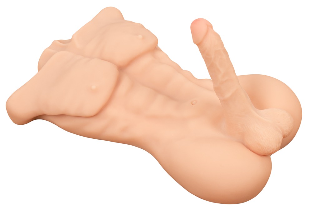 Realistixxx Deluxe Man Torso Masturbator Realist cu Penis și Textură Anală - imagine 2