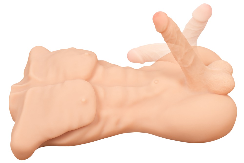 Realistixxx Deluxe Man Torso Masturbator Realist cu Penis și Textură Anală - imagine 5