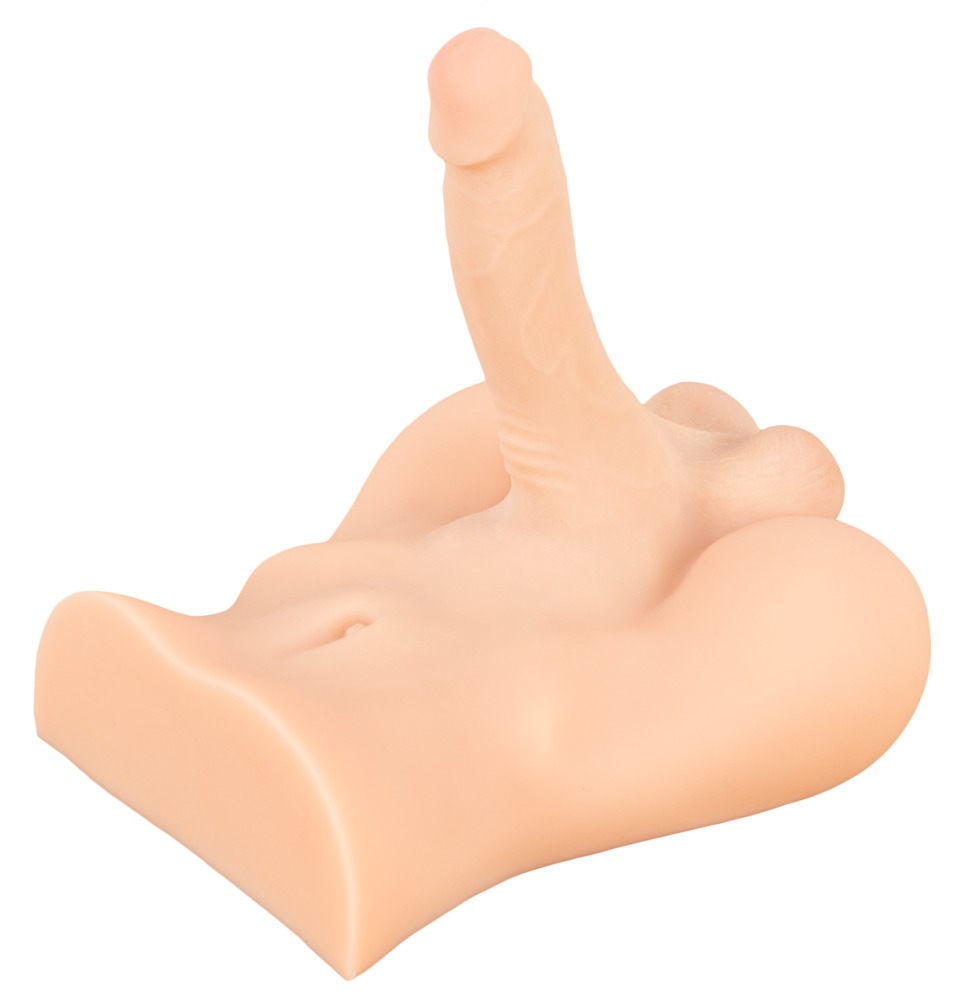 Realistixxx Deluxe Man 02 Tors Masculin Realist cu Dildo și Stimulare Anală - imagine 4