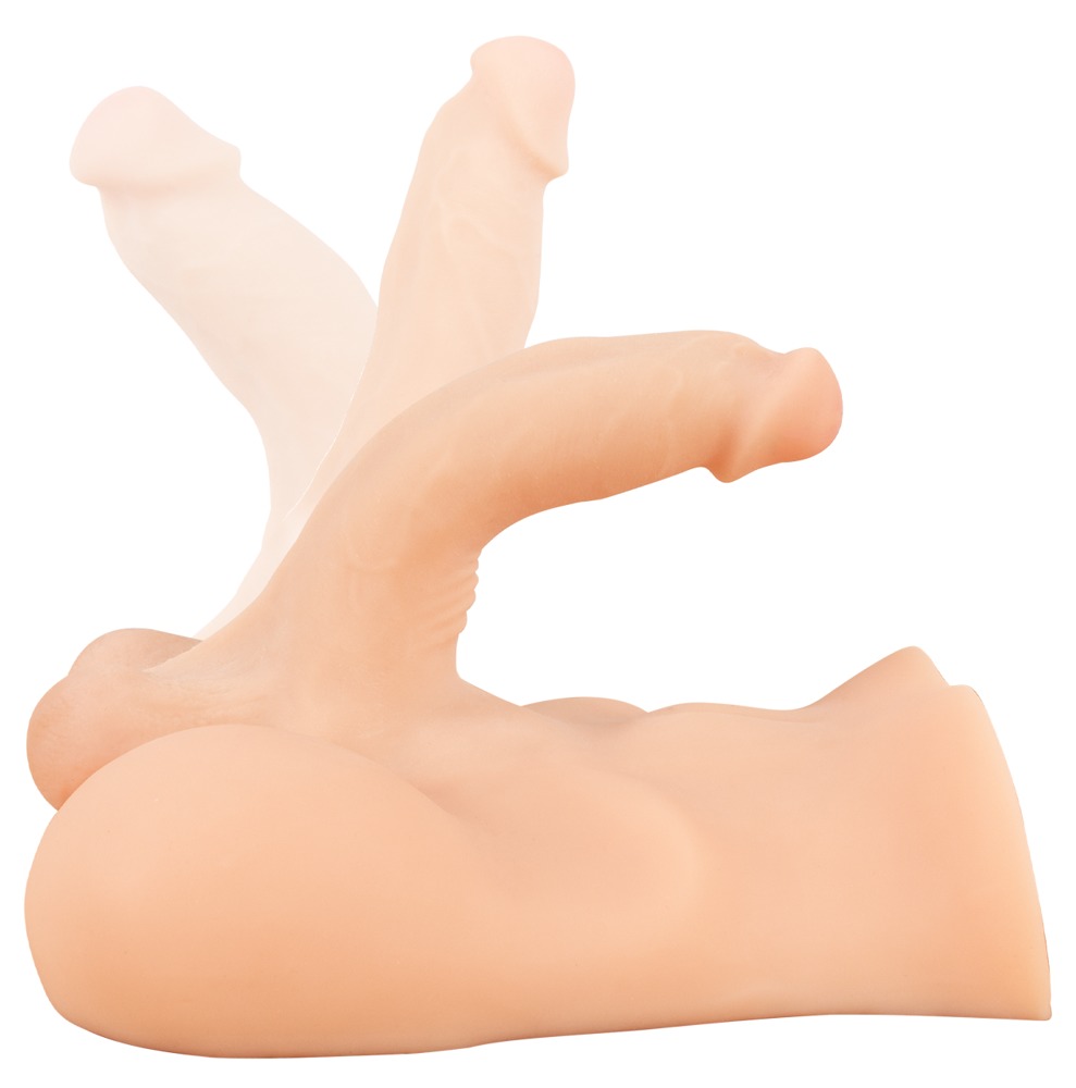 Realistixxx Deluxe Man 02 Tors Masculin Realist cu Dildo și Stimulare Anală - imagine 7