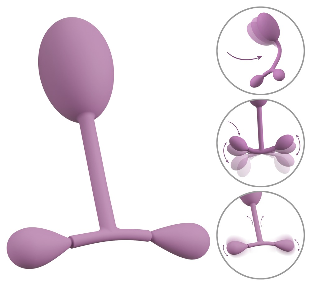 Vaginal Trainer cu Greutăți Oscilante pentru Planșeul Pelvin 78 g - imagine 2