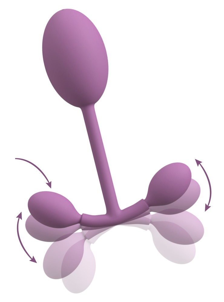 Vaginal Trainer cu Greutăți Oscilante pentru Planșeul Pelvin 78 g - imagine 7