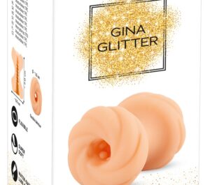 Gina Glitter 4in1 Pleasure Toy Inel Penis Întinzător Testicule și Masturbator