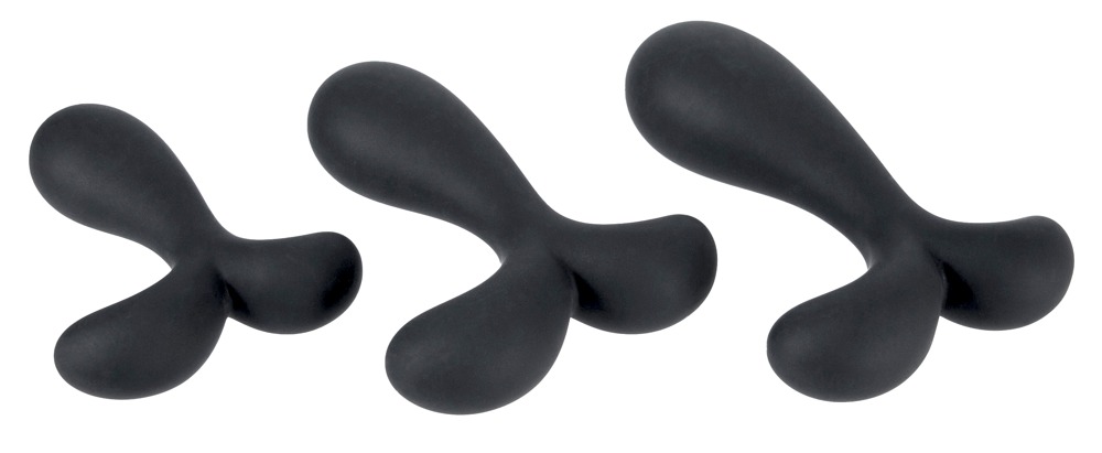 ANOS Anal Training Set Set 3 Dopuri Anale din Silicon S M L - imagine 3