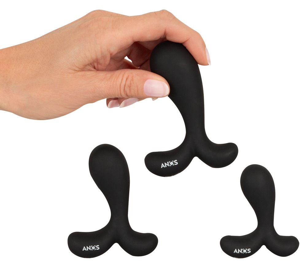 ANOS Anal Training Set Set 3 Dopuri Anale din Silicon S M L - imagine 7