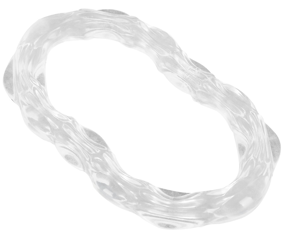 Beau Coeur Parinor Silicon Inel pentru Penis și Testicule Transparent - imagine 3
