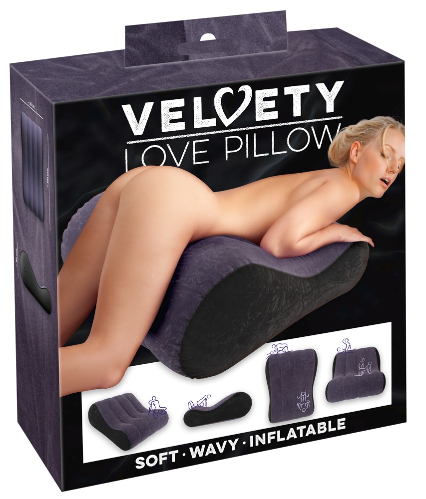 Gonflabil Lying Pillow Velvety Love Pillow Pernă Eroticǎ 80x60x30 cm