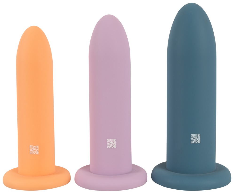 Three In A Row Training Set Set 3 Dildo-uri din Silicon cu Ventuză - imagine 3