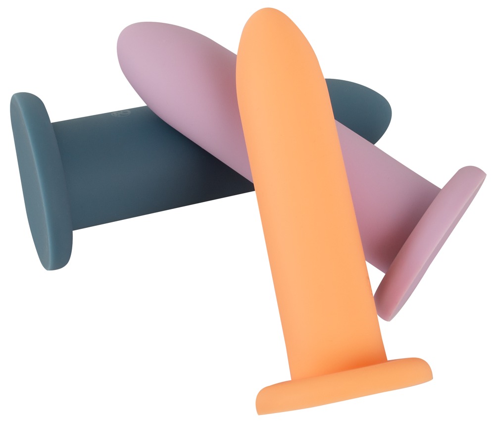 Three In A Row Training Set Set 3 Dildo-uri din Silicon cu Ventuză - imagine 4