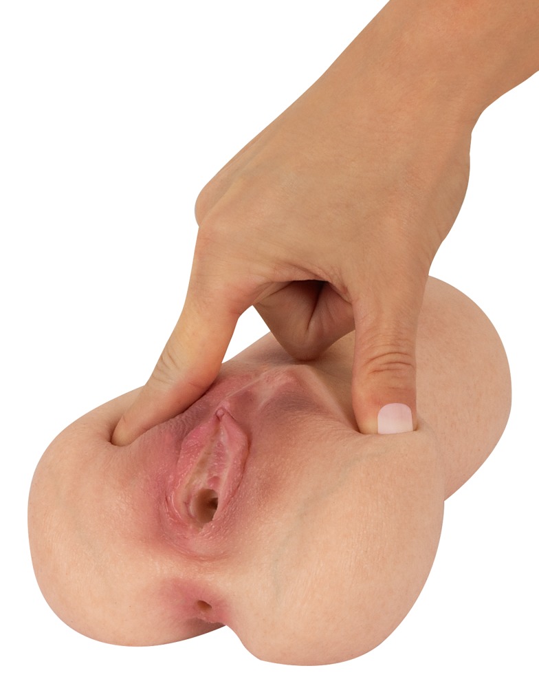 Realistixxx RealStroker Realis Masturbator cu 2 Canale Realistice din Silicon - imagine 8