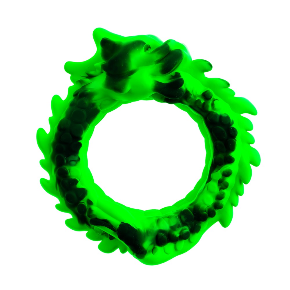 Beasty Cocks Dragon Loop Inel pentru Penis din Silicon cu Solzi de Dragon - imagine 2