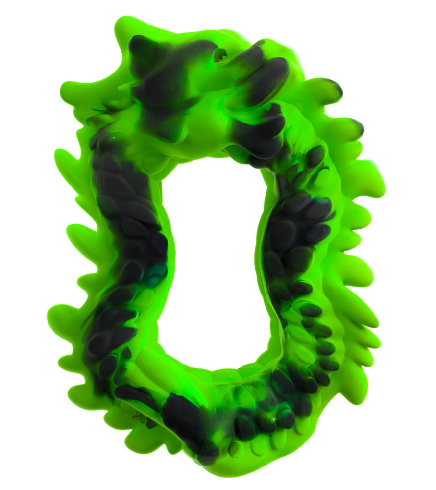 Beasty Cocks Dragon Loop Inel pentru Penis din Silicon cu Solzi de Dragon - imagine 3