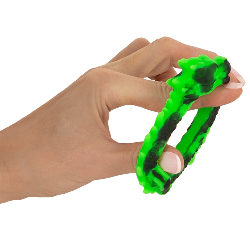 Beasty Cocks Dragon Loop Inel pentru Penis din Silicon cu Solzi de Dragon - imagine 4
