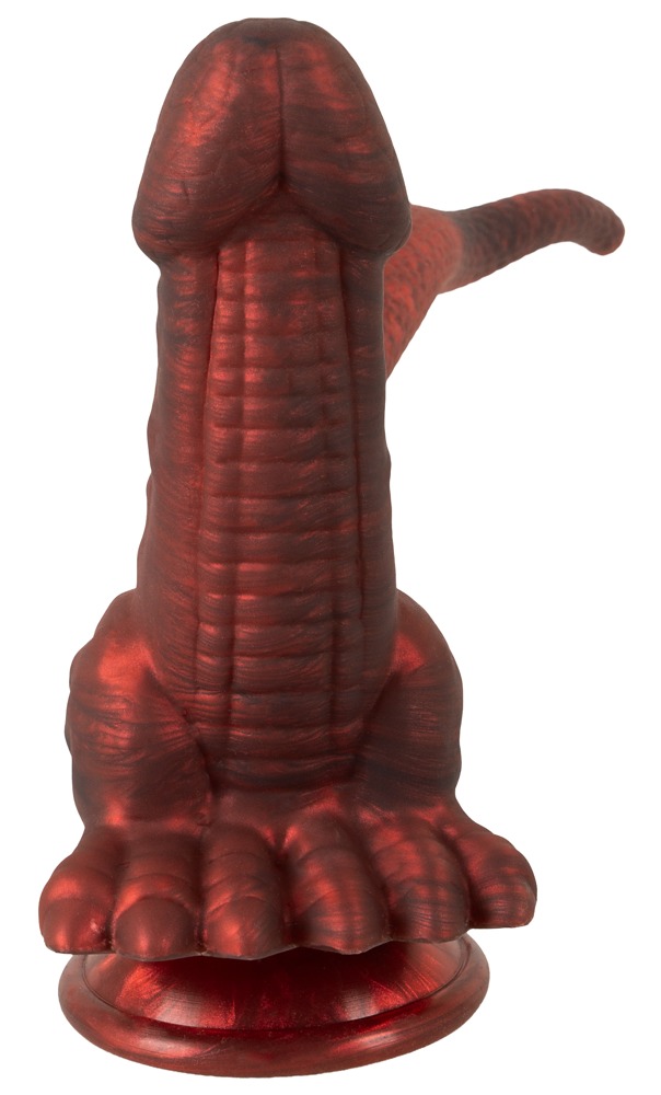 Beasty Cocks Panthera Double Dildo Dublu cu Ventuză și Vibrații - imagine 5
