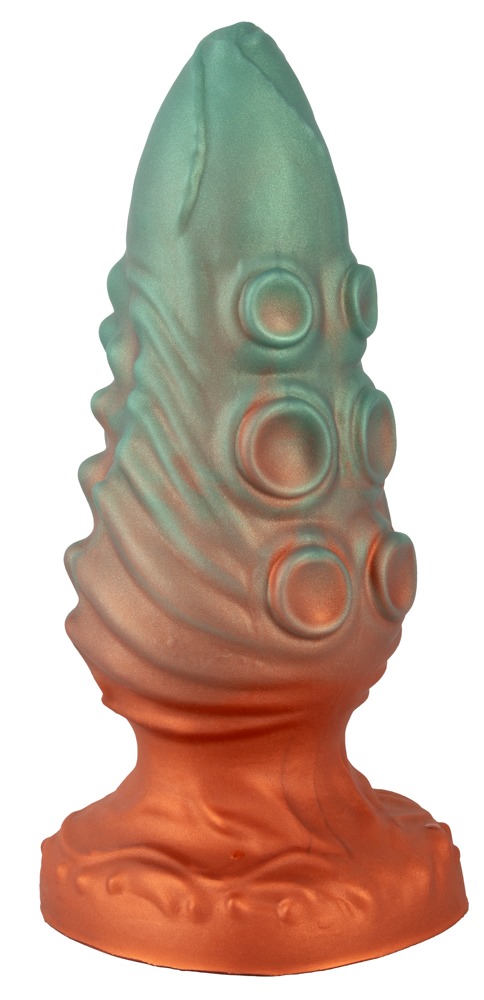 Beasty Cocks Atlantis Anal Dop Anal cu Ventuză și Design Reptilian 21 cm - imagine 3