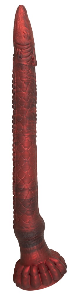 Beasty Cocks The Enormous Eel Dildo 65,5 cm cu Ventuză - imagine 3