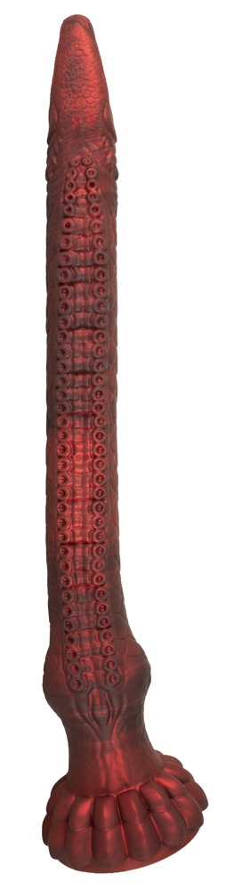 Beasty Cocks The Enormous Eel Dildo 65,5 cm cu Ventuză - imagine 4