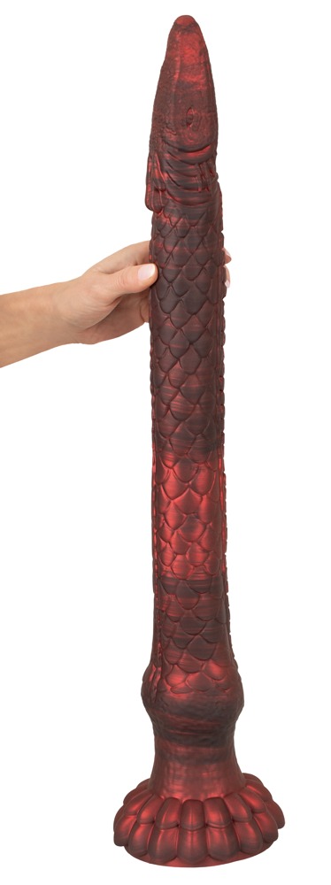 Beasty Cocks The Enormous Eel Dildo 65,5 cm cu Ventuză - imagine 8