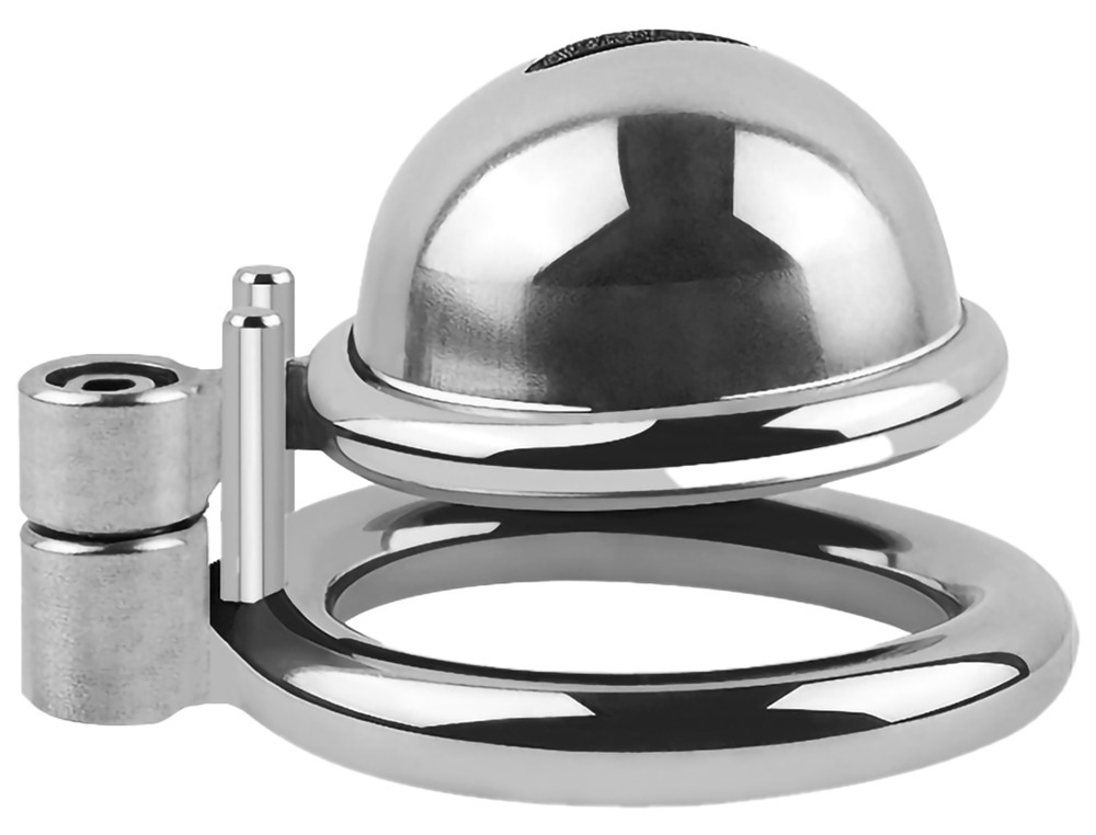 Fetish Collection Mini Cock Cage Cușcă de Castitate din Metal - imagine 3