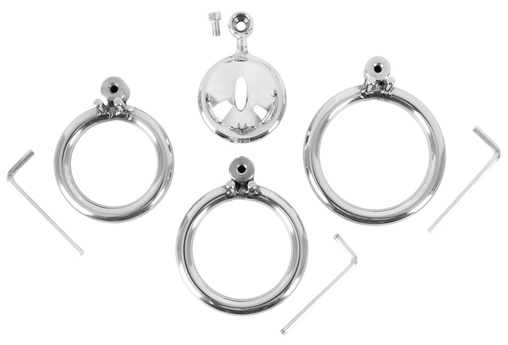 Fetish Collection Mini Cock Cage Cușcă de Castitate din Metal - imagine 8