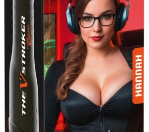 Rebel V-Stroker Hannah Masturbator Tip Manșon Realist
