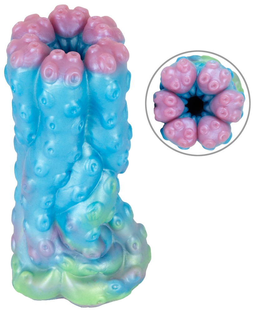Beasty Cocks Cecaelia Masturbator Tip Manșon din Silicon 16.2 cm - imagine 2