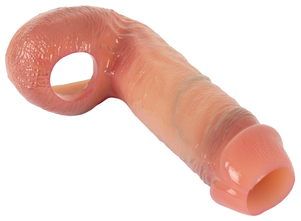 Realistixxx RealSleeve Intense Manșon pentru Penis și Testicule din Silicon - imagine 7