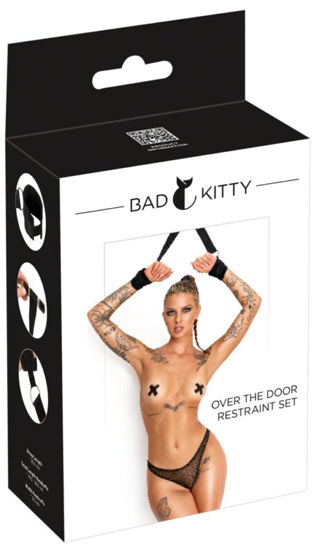 Bad Kitty Set de Fixare pentru Ușă cu Cătușe