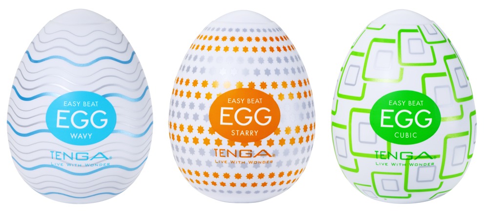 Tenga Egg Standard x3 Set Masturbatoare de Unică Folosință cu 3 Texturi - imagine 2