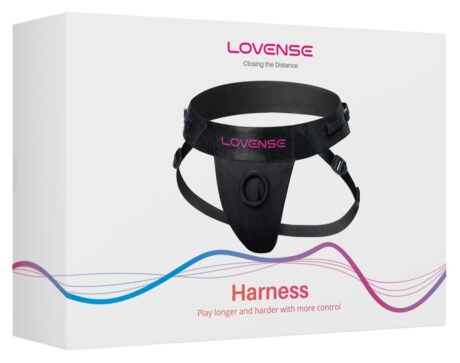 Lovense Harness Strapless pentru Lapis, Ham Jockstrap Reglabil, Negru