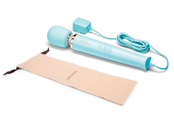 Masajer Wand cu Alimentare la Priză Le Wand Powerful Albastru - imagine 6