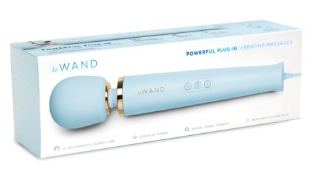Masajer Wand cu Alimentare la Priză Le Wand Powerful Albastru