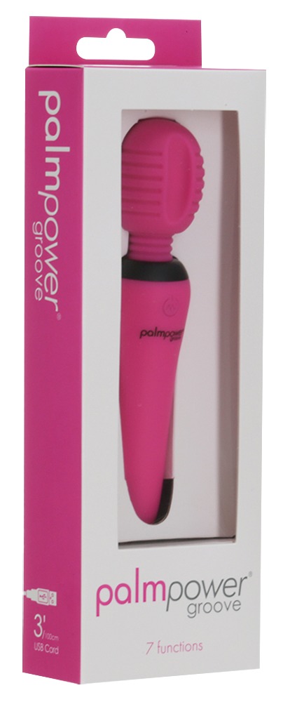 PalmPower Groove Mini Wand Fuc Masaj cu 4 Viteze și 3 Moduri